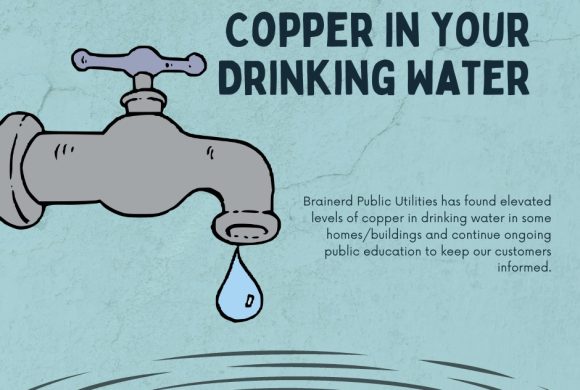 Update on Copper In Your Drinking Water